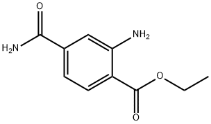 Benzoic acid, 2-amino-4-(aminocarbonyl)-, ethyl ester (9CI)