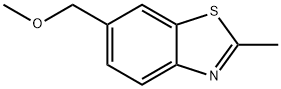 Benzothiazole, 6-(methoxymethyl)-2-methyl- (6CI,9CI)