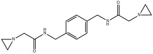 N,N'-(p-Phenylenedimethylene)bis(1-aziridineacetamide)