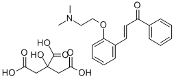 CHALCONE, 2-(2-DIMETHYLAMINOETHOXY)-, CITRATE