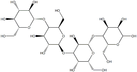 O-BETA-D-吡喃葡萄糖基-(1-4)-O-BETA-D-吡喃葡萄糖基-(1-3)-O-BETA-D-吡喃葡萄糖基-(1-4)-D-葡萄糖