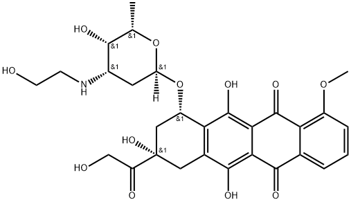N-(2-hydroxyethyl)doxorubicin