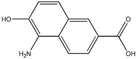 2-Naphthoicacid,5-amino-6-hydroxy-(6CI)