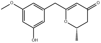 (S)-2,3-Dihydro-6-[(3-hydroxy-5-methoxyphenyl)methyl]-2-methyl-4H-pyran-4-one