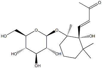 [(1R)-1α,3,3-Trimethyl-2α-hydroxy-2-[(1E)-3-oxo-1-butenyl]cyclohexan-1β-yl]β-D-glucopyranoside