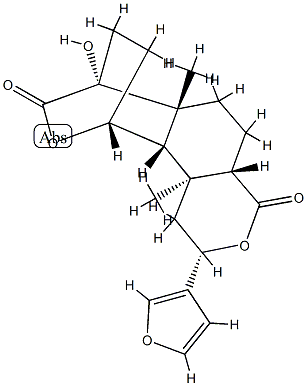 (1R)-1,4,4a,5,6,6aβ,9,10,10aα,10bβ-Decahydro-9α-(3-furanyl)-4α-hydroxy-4aβ,10a-dimethyl-1β,4β-ethano-3H,7H-benzo[1,2-c:3,4-c']dipyran-3,7-dione