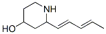 4-Hydroxy-2-(1,3-pentadienyl)piperidine