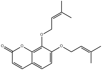 7,8-双[(3-甲基-2-丁烯-1-基)氧基]-2H-1-苯并吡喃-2-酮