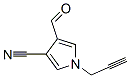 1H-Pyrrole-3-carbonitrile, 4-formyl-1-(2-propynyl)- (9CI)