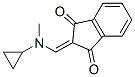 2-[(cyclopropylmethylamino)methylidene]indene-1,3-dione