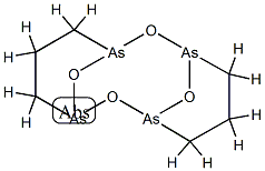 2,8,13,14-Tetraoxa-1,3,7,9-tetraarsatricyclo[7.3.1.13,7]tetradecane