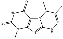 3,4,9-trimethyl-1,4-dihydro-[1,2,4]triazino[3,4-f]purine-6,8(7H,9H)-dione