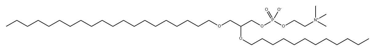 1-eicosyl-2-dodecyl-glycero-3-phosphocholine