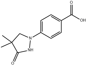 4-(4,4-二甲基-3-氧代-1-吡唑烷基)苯甲酸
