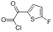 2-Thiopheneacetyl chloride, 5-fluoro-alpha-oxo- (9CI)