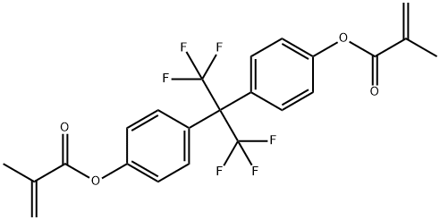 (全氟丙烷-2,2-二基)双(4,1-亚苯基)双(2-甲基丙烯酸酯)