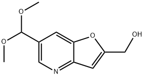 (6-(DIMETHOXYMETHYL)FURO[3,2-B]PYRIDIN-2-YL)-METHANOL