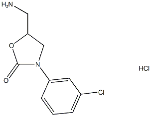 5-(Aminomethyl)-3-(3-chlorophenyl)-1,3-oxazolidin-2-one hydrochloride