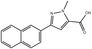 1-METHYL-3-(2-NAPHTHYL)-1{H}-PYRAZOLE-5-CARBOXYLIC ACID