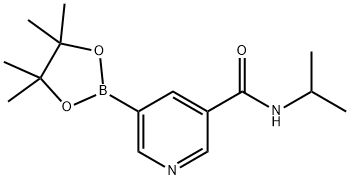 N-异丙基-5-(4,4,5,5-四甲基-1,3,2-二氧杂环戊硼烷-2-基)烟酰胺