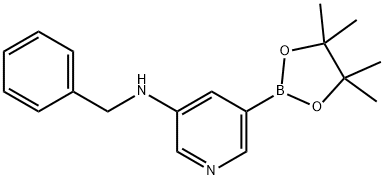 N-苄基-5-(4,4,5,5-四甲基-1,3,2-二氧杂环戊硼烷-2-基)吡啶-3-胺