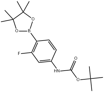 4-(BOC-氨基)-2-氟苯硼酸频哪醇酯
