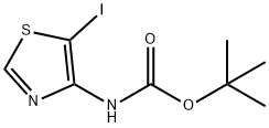 tert-Butyl (5-iodothiazol-4-yl)carbaMate