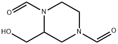 1,4-Piperazinedicarboxaldehyde,2-(hydroxymethyl)-(9CI)