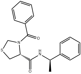 (4R)-3-Benzoyl-N-[(1R)-1-phenylethyl]thiazolidine-4-carboxamide