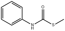 Phenylthiocarbamic acid S-methyl ester