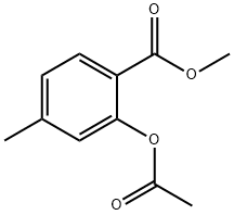 Benzoic acid, 2-(acetyloxy)-4-Methyl-, Methyl ester