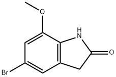 5-bromo-7-methoxy-2,3-dihydro-1H-indol-2-one