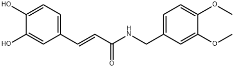 (E)-3-(3,4-Dihydroxyphenyl)-N-(3,4-dimethoxybenzyl)propenamide