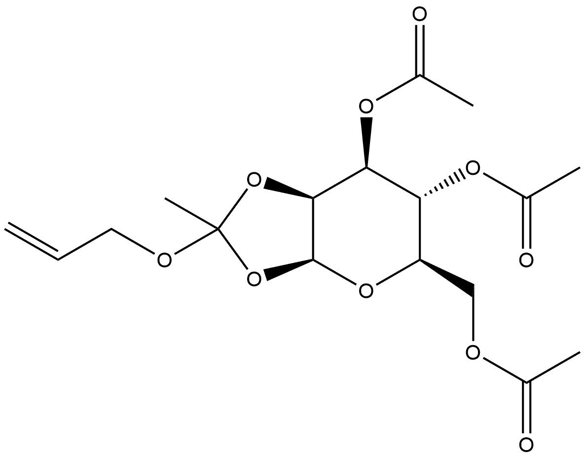 3,4,6-三-O-乙酰基-1,2-O-(1-己氧基亚乙基)-Β-D-吡喃甘露糖