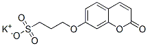 potassium 3-[(2-oxo-2H-1-benzopyran-7-yl)oxy]propanesulphonate