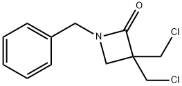 1-benzyl-3,3-bis(chloromethyl)azetidin-2-one