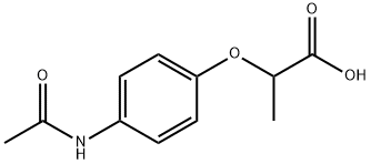 BETA-(4-(ACETYLAMIDO)PHENOXY)PROPANOIC ACID