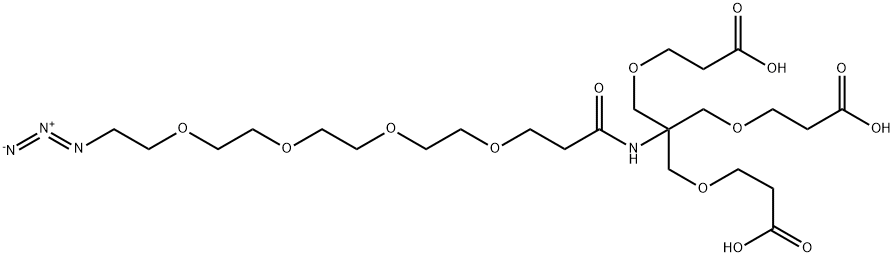 AZIDO-PEG4-AMIDO-TRI-(CARBOXYETHOXYMETHYL)-METHANE