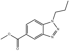 Methyl 1-propyl-1,2,3-benzotriazole-5-carboxylate