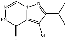 3-Chloro-2-isopropyl-5H-pyrazolo[1,5-d][1,2,4]triazin-4-one