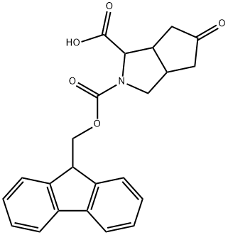 2-FMoc-5-oxo-octahydro-cyclopenta[c]pyrrole-1-carboxylic acid