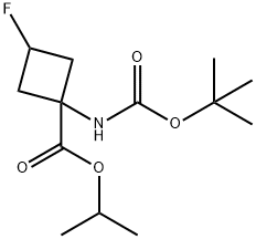 Ethyl 1-(Boc-amino)-3-fluorocyclobutanecarboxylate