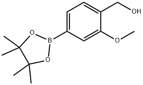4-HYDROXYMETHYL-3-METHOXYPHENYLBORONIC ACID PINACOL ESTER