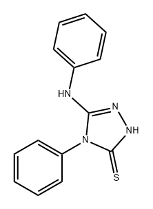 5-苯氨基-4-苯基-2,4-二氢-3H-1,2,4-三唑-3-硫酮