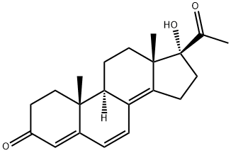 17-hydroxy-4,6,8(14)-pregnatriene-3,20-dione