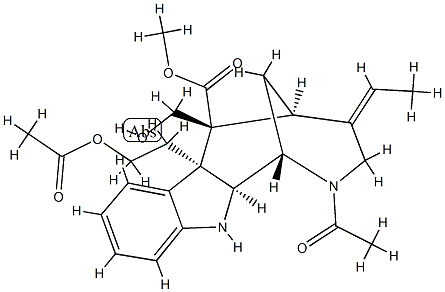 (2α)-4-Acetyl-5-acetoxy-1,2-dihydro-16-(hydroxymethyl)-4,5-secoakuammilan-17-oic acid methyl ester