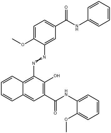 3-hydroxy-4-[[2-methoxy-5-(phenylcarbamoyl)phenyl]azo]-2-naphth-o-anisidide