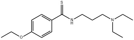 N-[3-(Diethylamino)propyl]-p-ethoxythiobenzamide