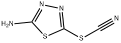 Thiocyanic  acid,  5-amino-1,3,4-thiadiazol-2-yl  ester