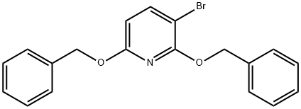 2,6-双(苄氧基)-3-溴吡啶